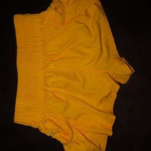 FP Movement by Free People Yellow Athletic Shorts